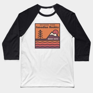 Canadian Rockies Baseball T-Shirt